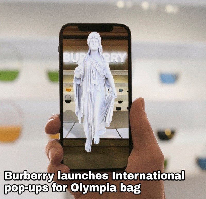 Burberry Instigates International Pop-ups for Olympia bag